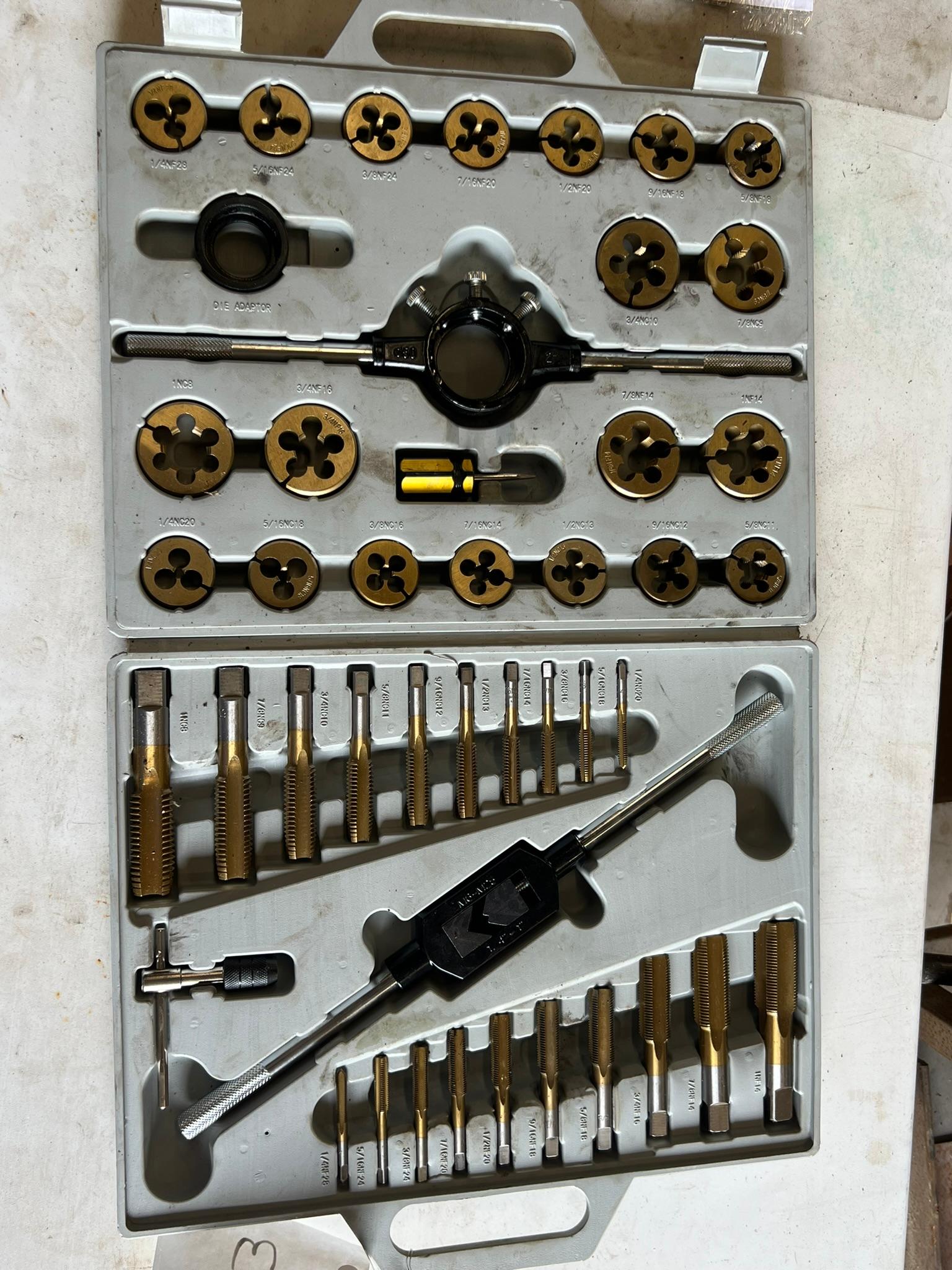 Pittsburgh 45 pc. SAE Tap & Die Set