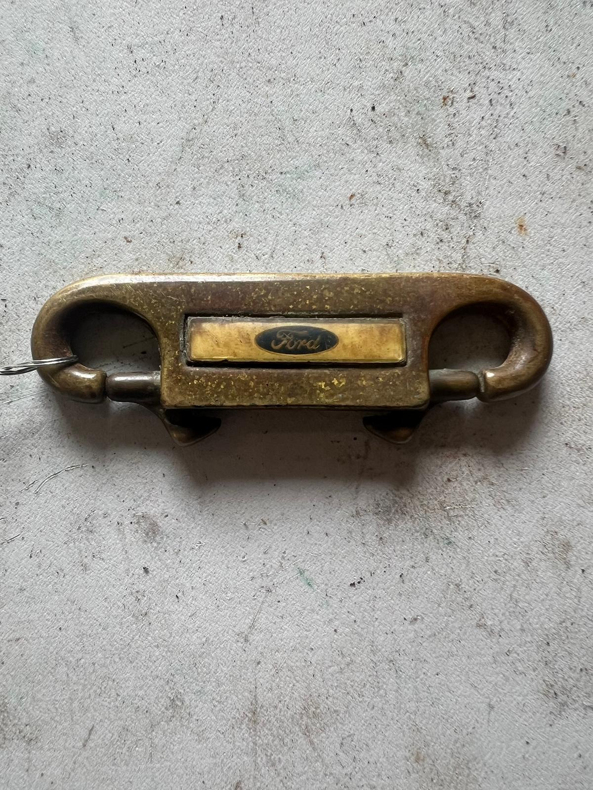 Ford Brass Dual Shop Ring