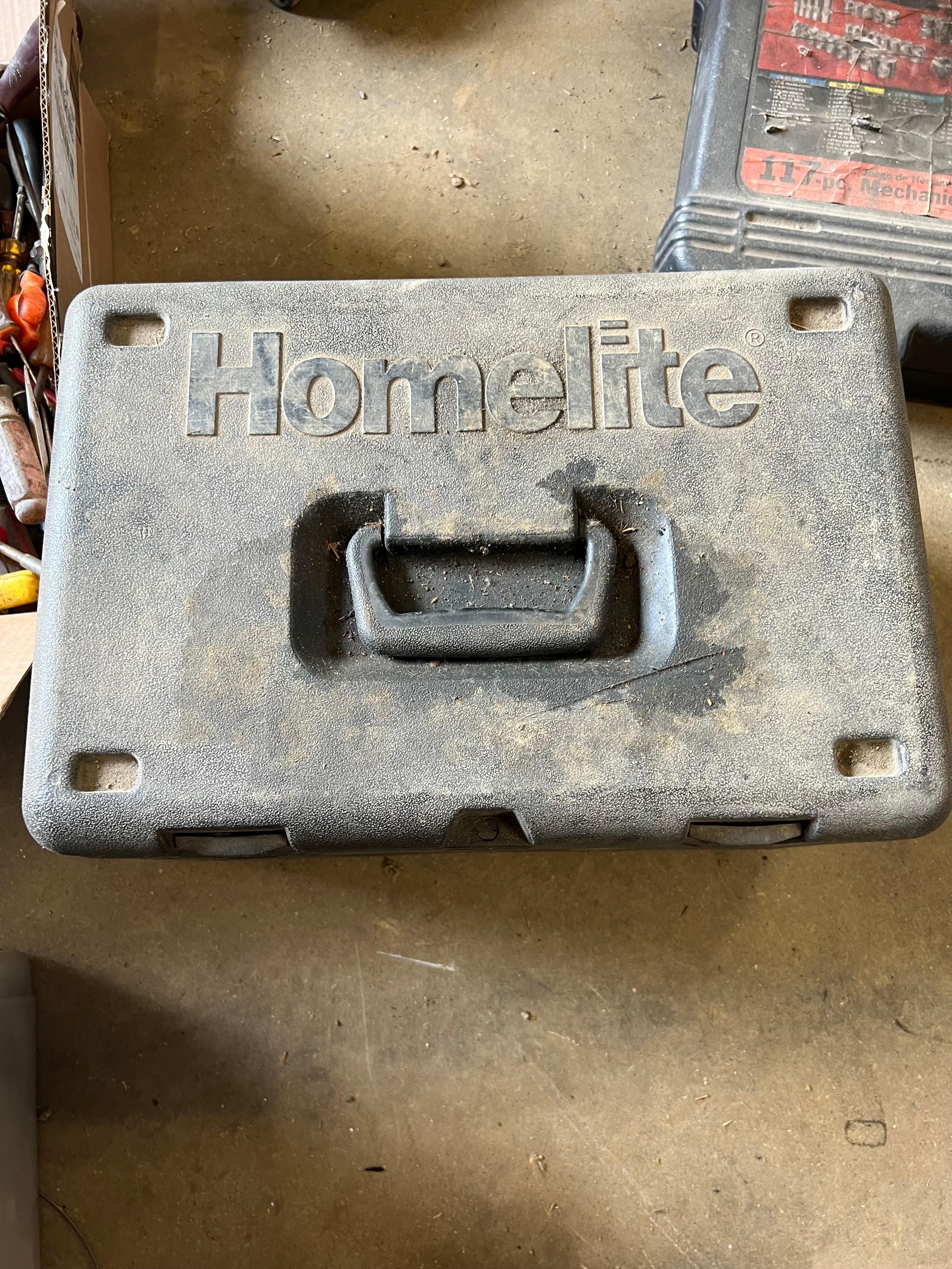 Craftsman Sockets & Homelite Chainsaw Case Only