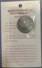 Rase Confederate Half Dollar Restrike