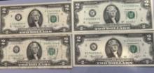 $2 Bills (4)