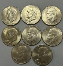 Eisenhower Bicentennial Dollars (8)