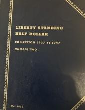 Liberty Standing Half Dollars Collection 1937-1947