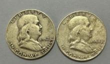 Franklin Half Dollars (2)