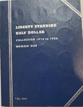 Liberty Standing Half Dollars Collection