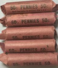 Lincoln Pennies (5 Rolls)