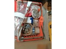 Tote of Assorted Fasteners and Hardware