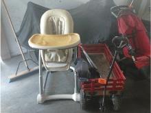 Wagon & High Chair