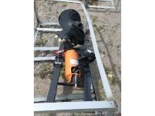 New Wolverine Skid Steer Hydraulic Auger With 2 Bits