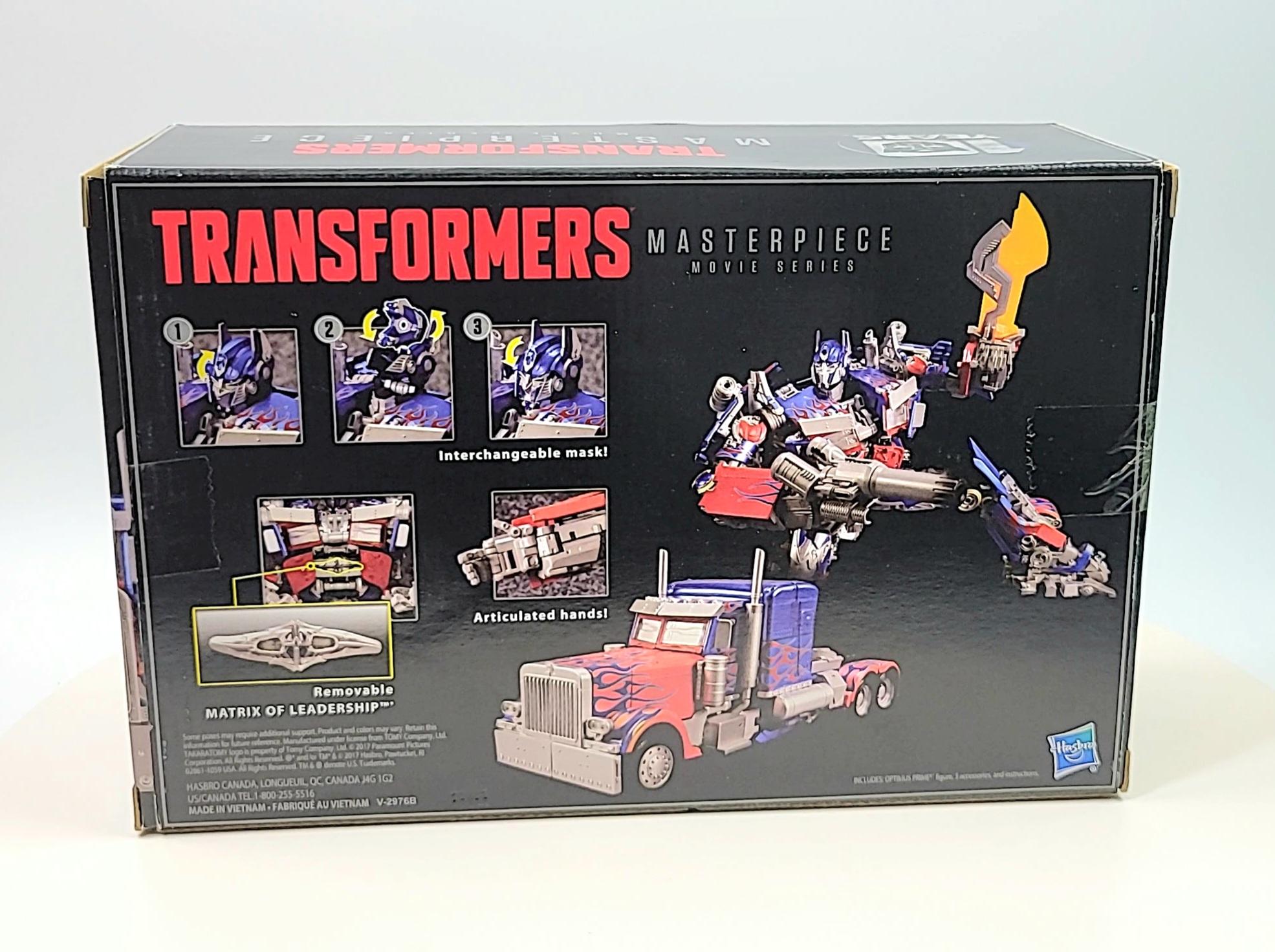 Transformers Masterpiece MPM 4 Movie Optimus Prime BOX ONLY - NO FIGURE