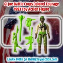 GI Joe Battle Corps Colonel Courage 1993 Toy Action Figure