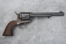 Colt SAA Revolver, .45 caliber, SN MPC467, blue finish, case hardened frame, 7 1/2" barrel marked "1