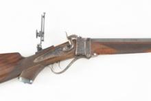 AXTELL Rifle Co., Model 1877, Breech Loading, .45 caliber, SN 259B, blue finish with case hardened f
