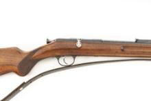 Simson & Son Single Shot Bolt Action Rifle, .22 LR caliber, SN 114328, blue finish, 26" barrel, chec