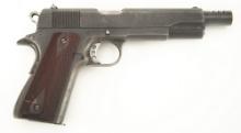 Interarms Silver Cup Semi-Auto Pistol with Remington Rand Slide, .45 ACP caliber, SN SC4741, matte f