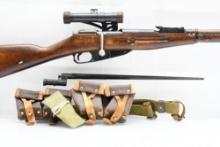 1943 Russian Nagant M91/30 "PU Sniper", 7.62x54R, Bolt-Action (Bayonet & Accessories), SN - IOM6149