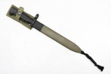 M1964 Spanish (M69) CETME Rifle Bayonet (8.75" Blade) W/ Scabbard