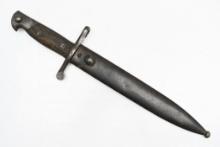 Spanish M1941 Bolo Bayonet (9.5" Blade) W/ Scabbard