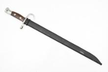 Unmarked Mauser-Style Bayonet (15.5" Blade) W/ Scabbard