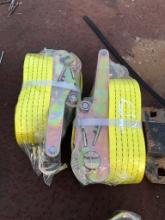 2 Ratchet straps-new