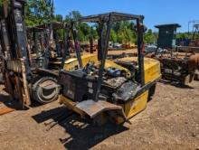 YALE 195 FORKLIFT DIESEL, FOR PARTS OR REPAIR