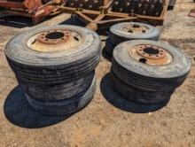 6 BIG TRUCK TIRES