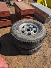 2 Chevy wheels 285-75-16