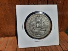 1891 Hobo Morgan Dollar Scrooge McDuck Fantasy Coin Time Is Money