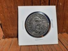 1921 Hobo Morgan Dollar Scream Skull Fantasy Coin Dollar