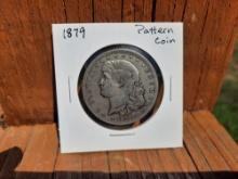 1879 Pattern Coin One Dollar United States Of America