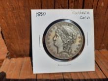 1880 Pattern Coin One Dollar United States Of America 25 Grams