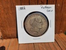 1882 Pattern Coin One Dollar Eagle Coin