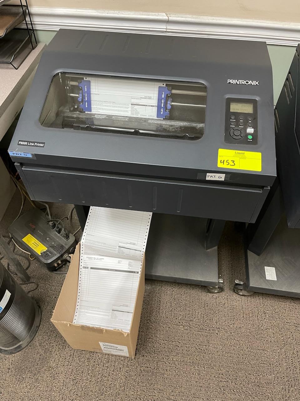 Printronix - P8000 Line Printer Model LMPPLS