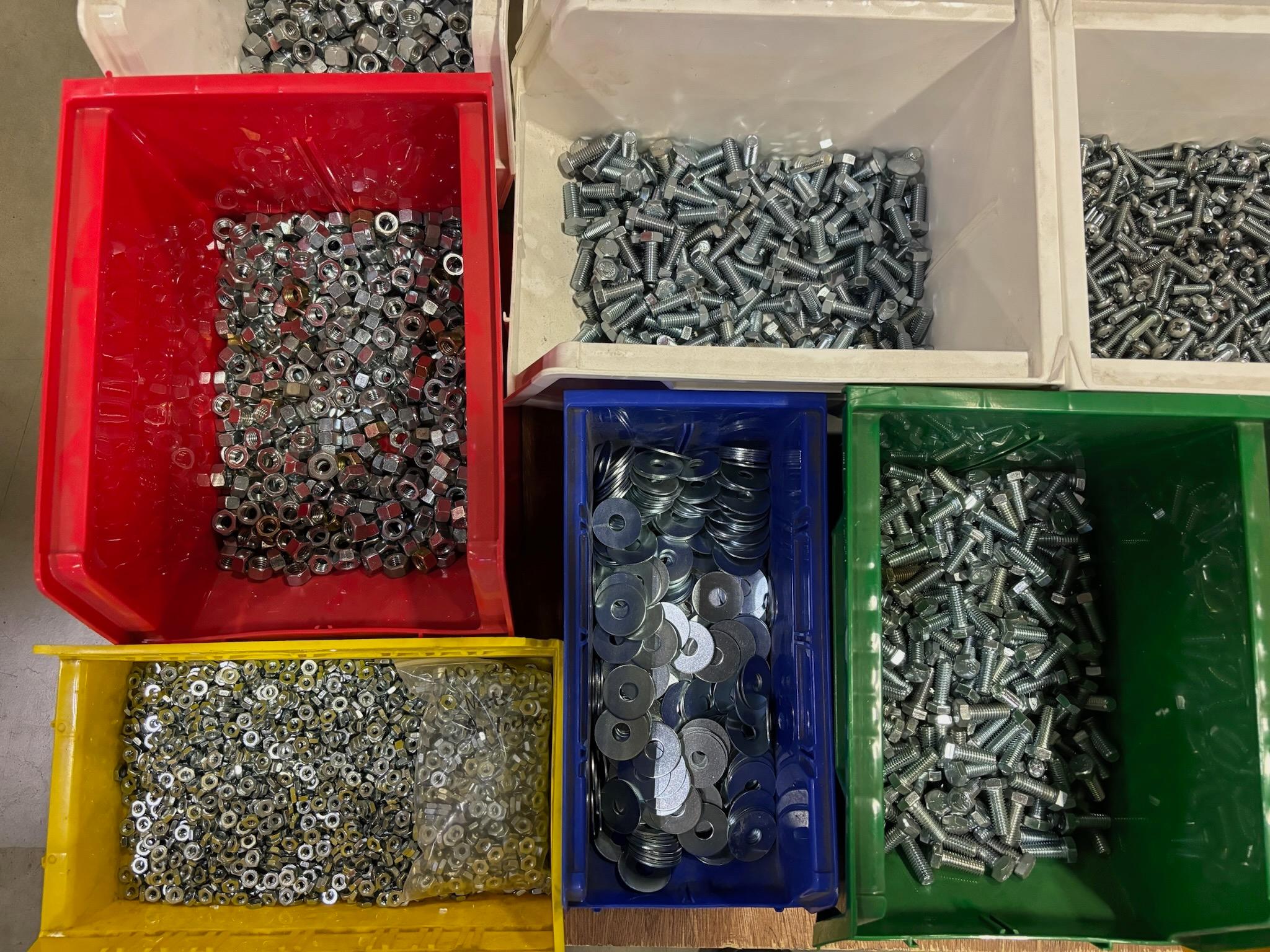 Assorted Nuts and bolts