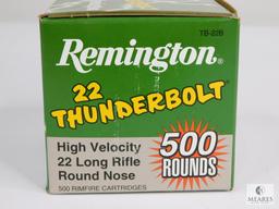 500 Rounds Remington Thunderbolt .22LR Ammunition - 40-grain