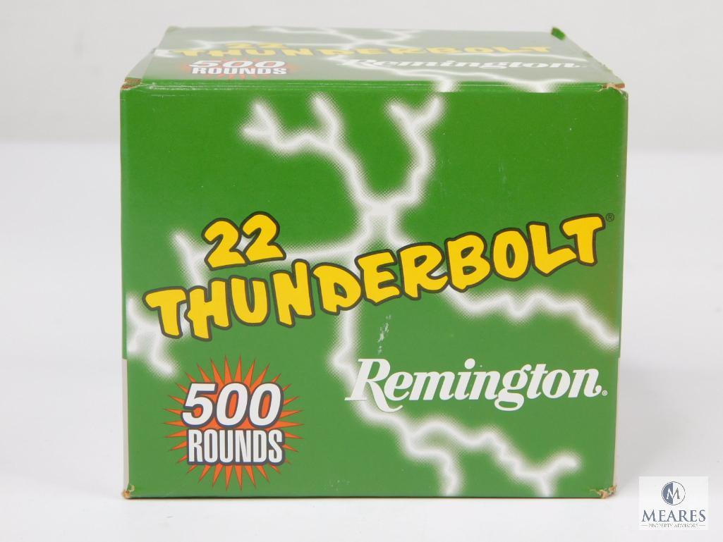 500 Rounds Remington Thunderbolt .22LR Ammunition - 40-grain