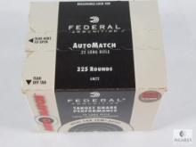 325 Rounds Federal Ammunition Target Grade Performance .22 Long Rifle 40 Grain Solid