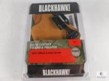 Blackhawk! Suede Leather Tuckable Holster - Right - 1911 Officer's and Clones