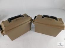 Two MTN Case-Gard Ammo Box
