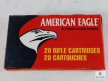 20 Rounds Federal Cartridge Company American Eagle .223 Rem 55 Grain FMJ Boat-Tail