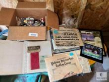 Vintage and Collectible Travel Lot - Maps, Newspapers, Travel Collectibles