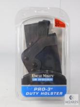 Uncle Mike's Law Enforcement Pro-3 Duty Holster - Right Hand - Size 20