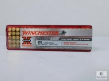 100 Rounds Winchester Super X 22 Long Rifle 37 Grain Super Speed HP Hollow Point Copper Plated