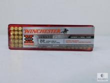 100 Rounds Winchester Super X 22 Long Rifle 37 Grain Super Speed HP Hollow Point Copper Plated
