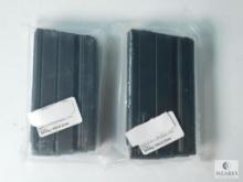 Lot of Two AR-15 6.5 Grendel 15 Round Black Stainless Steel Magazines