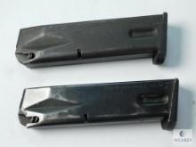 Lot of Two PB 9 Cal. 15 Round Magazines
