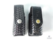 Two Leather Pepper Spray Holders