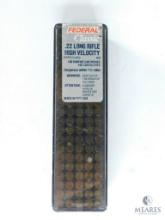 100 Rounds Federal Classic .22 Long Rifle High Velocity Copper Plated