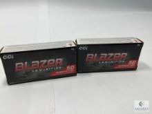 100 Rounds CCI Blazer 9mm 115 Grain FMJ