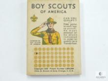 Boy Scouts of America Can You Qualify? Game